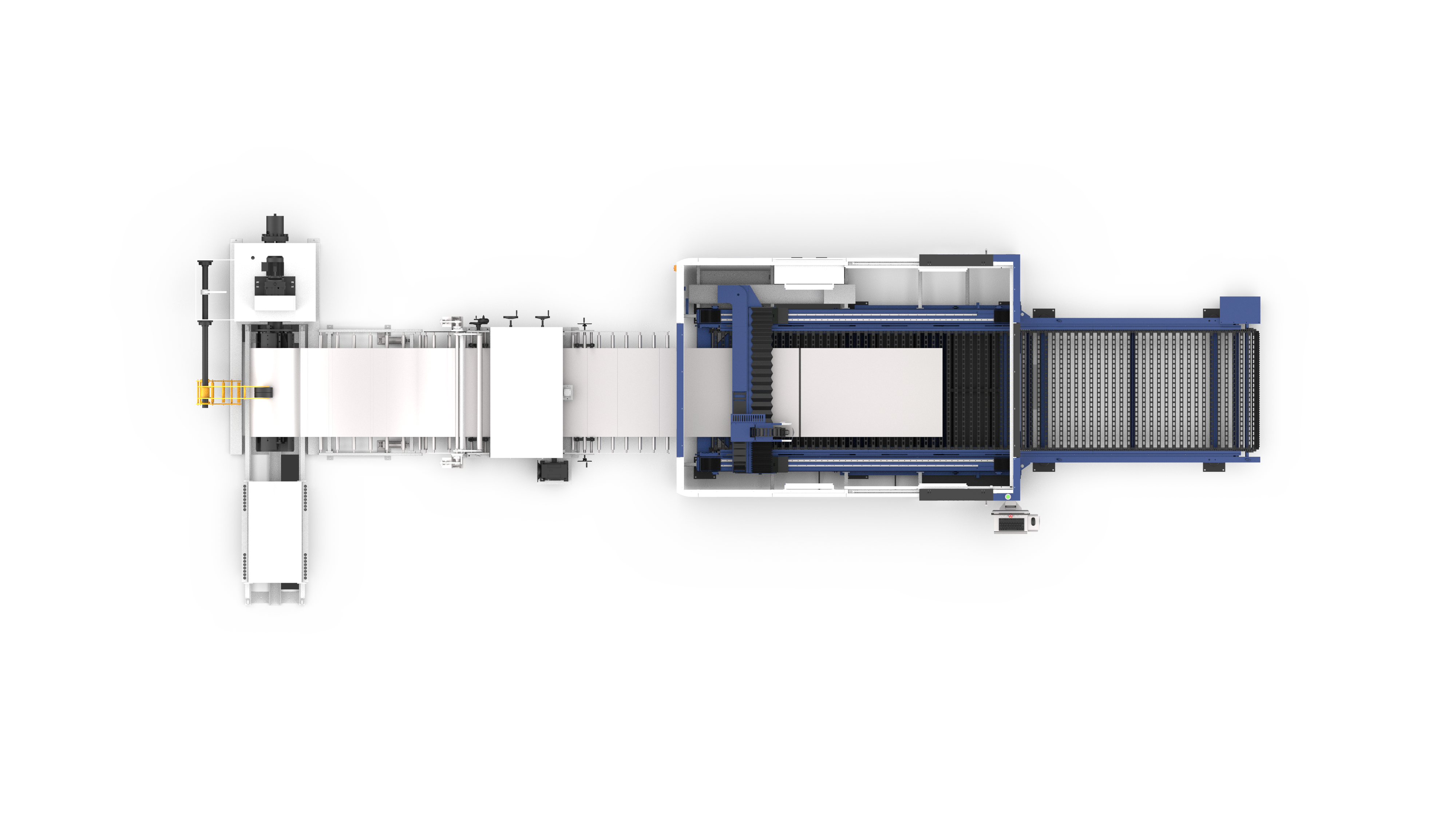 HSG laser cutting machine fully-protective structure