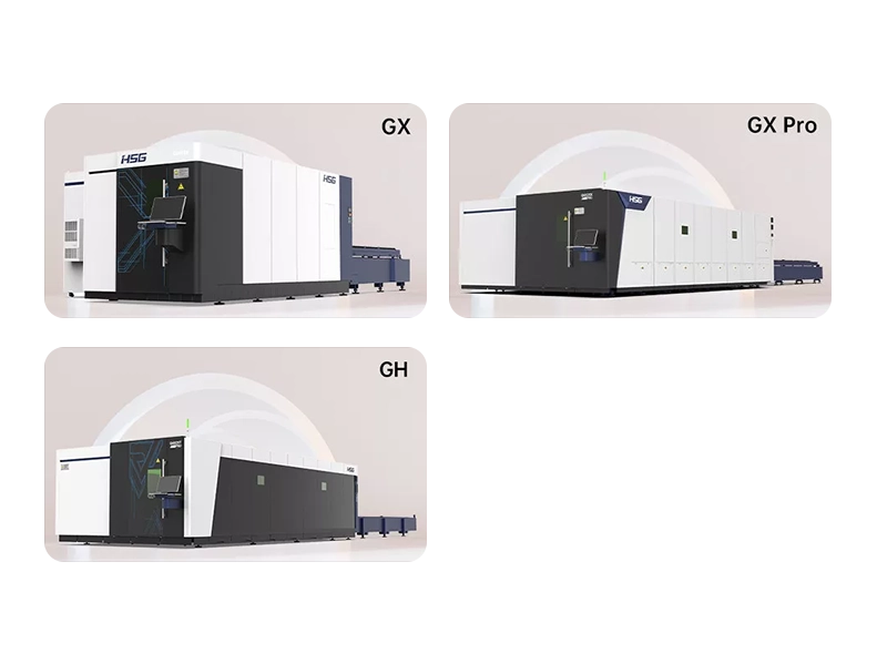 HSG laser cutting machine fully-protective structure